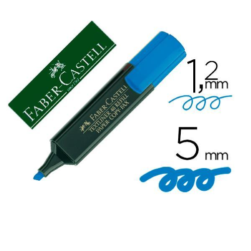 FABER-CASTELL EVIDENZIATORE TEXTLINER 48 COLORI ASSORTITI 8 Pz